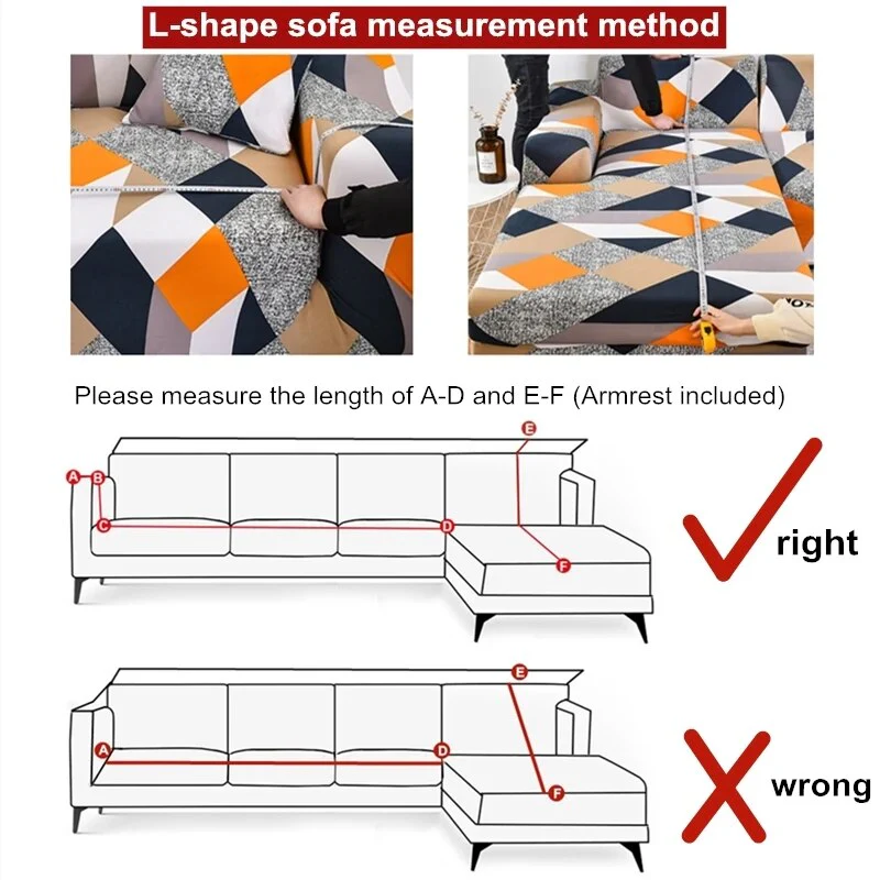 Waterproof Jacquard L Shaped Sofa Covers 1/2/3/4 Seats Solid Couch Slipcover Corner Sofa Cover Protector Bench Covers - Image 6