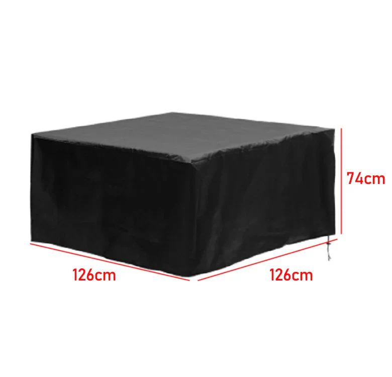 Waterproof Outdoor Patio Garden Furniture Covers L Shape Dustproof Table Chair Sofa Protective Cover Rain Snow Mildew Resistant - Image 18