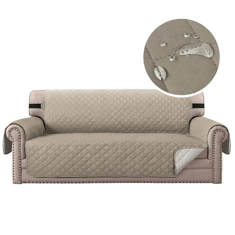 Waterproof Plaid Fabric Sofa Covers Anti-Slip Easy-going Sofa Cover Luxury Folding Living Room Sofas Slipcover For 1/2/3/4 Seat - Image 11