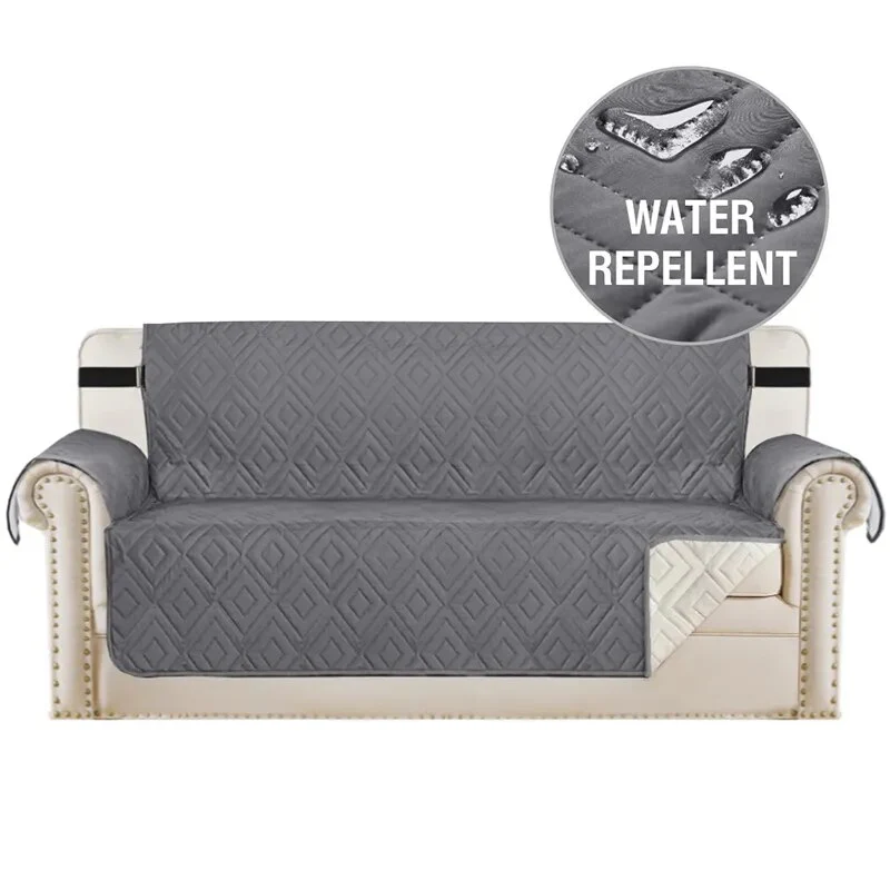 Waterproof Plaid Fabric Sofa Covers Anti-Slip Easy-going Sofa Cover Luxury Folding Living Room Sofas Slipcover For 1/2/3/4 Seat - Image 16