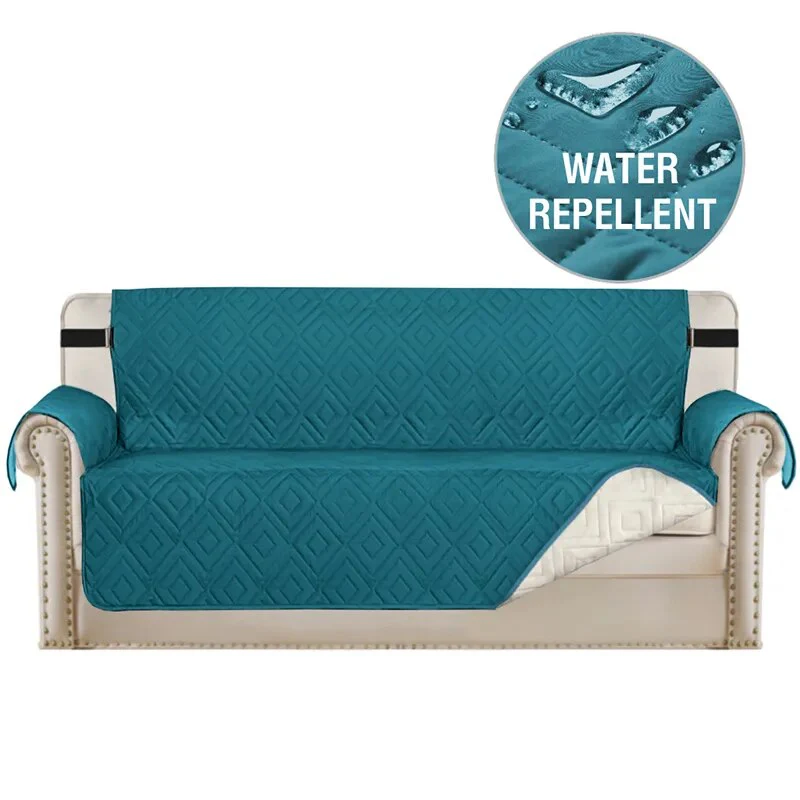 Waterproof Plaid Fabric Sofa Covers Anti-Slip Easy-going Sofa Cover Luxury Folding Living Room Sofas Slipcover For 1/2/3/4 Seat - Image 18