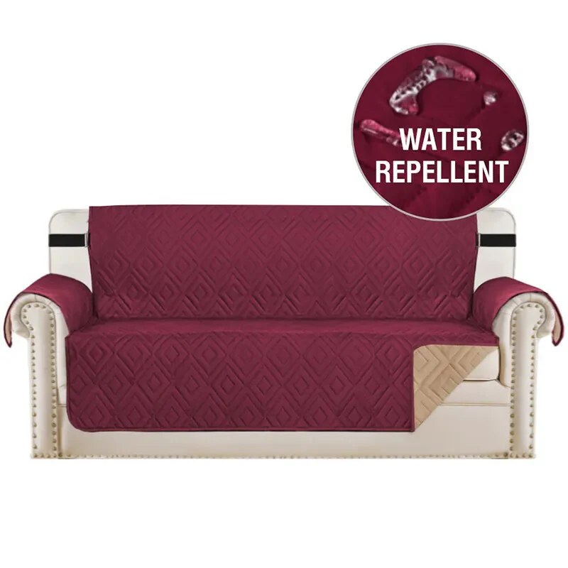 Waterproof Plaid Fabric Sofa Covers Anti-Slip Easy-going Sofa Cover Luxury Folding Living Room Sofas Slipcover For 1/2/3/4 Seat - Image 19