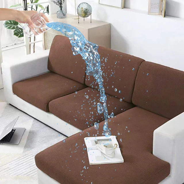 Waterproof Sofa Cushion Covers Stretch Individual L Shape Sofa Seat Cover Couch Covers for Universal Sofas Pet Friendly - Image 11