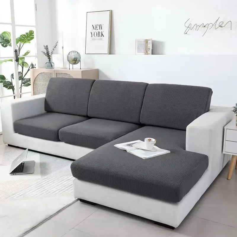 Waterproof Sofa Cushion Covers Stretch Individual L Shape Sofa Seat Cover Couch Covers for Universal Sofas Pet Friendly - Image 3