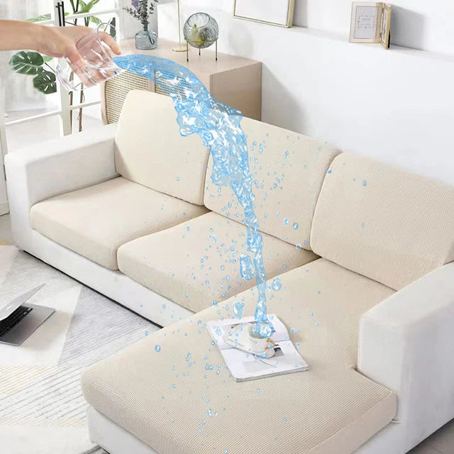 Waterproof Sofa Cushion Covers Stretch Individual L Shape Sofa Seat Cover Couch Covers for Universal Sofas Pet Friendly - Image 9
