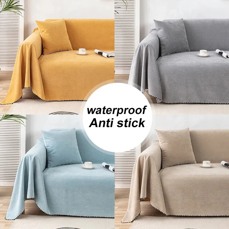 Waterproof Sofa Towel Sofa Blanket For Living Room Winter Sofa Throw Cover Anti-slip Couch Cover Sofa Chaise Cover Lounge - Image 5