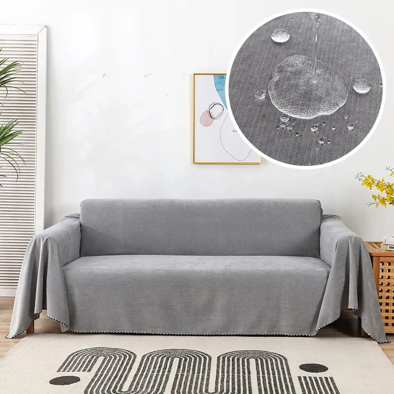 Waterproof Sofa Towel Sofa Blanket For Living Room Winter Sofa Throw Cover Anti-slip Couch Cover Sofa Chaise Cover Lounge - Image 7
